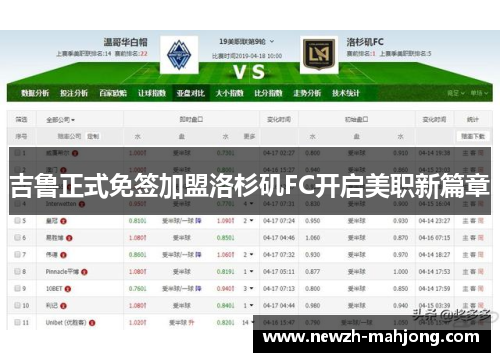 吉鲁正式免签加盟洛杉矶FC开启美职新篇章 吉鲁正式免签加盟洛杉矶FC开启美职新篇章